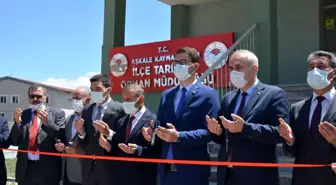 Aşkale'de İlçe Tarım ve Orman Müdürlüğü yeni hizmet binası açıldı