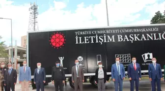 Cumhurbaşkanlığı İletişim Başkanlığı Dijital Tırı ziyarete açıldı