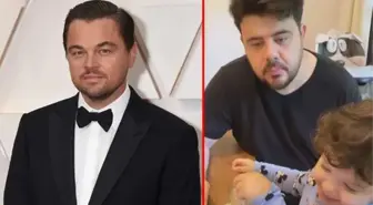 Eser Yenenler'in Leonardo DiCaprio'yu babası zanneden oğluna verdiği tepki herkesi kahkahaya boğdu