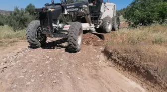 Gülnar Belediyesi'nin yol çalışmaları devam ediyor