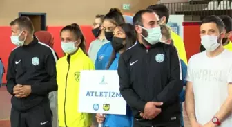İSTANBUL-SANCAKTEPE OLİMPİYATLARA HAZIRLANAN FİLİSTİNLİ SPORCULARI MİSAFİR ETTİ