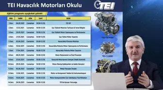 TEI Havacılık Motorları Okulu devam ediyor