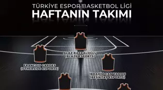 Türkiye Espor Basketbol Ligi haftanın takımı yayınlandı!