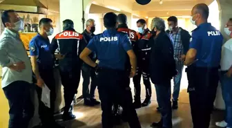 Polisi gören şoke oldu, 17 kişiye ceza