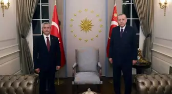 Son dakika haberleri... Tahmazoğlu, Cumhurbaşkanı Erdoğan ile görüştü