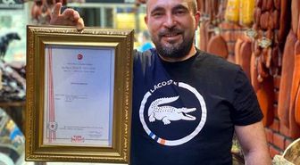 Pastırmacı Tolga, 'Siz isteyin biz gönderelim' cümlesinin patentini aldı