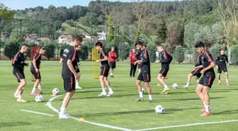 Ümit Milli Futbol Takımı, Ukrayna maçının hazırlıklarına başladı