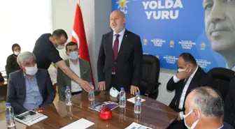 AK Parti Muş İl Başkanı Avcı, Malazgirt ilçesinde incelemelerde bulundu