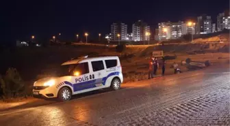 Gaziantep'te, takla atan otomobildeki 4 kişi yaralandı