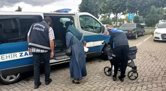 Manisa'da zabıtadan dilenci avı