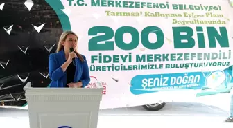 Merkezefendi Belediyesinden üreticiye 200 bin fide desteği