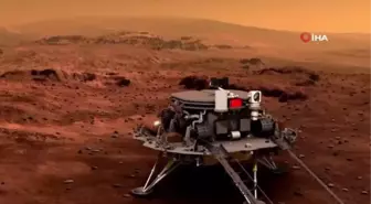 Çin'in Mars keşif aracı Zhurong, Kızıl Gezegen'e ilk ayak izini bıraktı