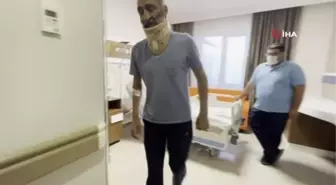 Son dakika haberleri! Felçli geldiği hastaneden yürüyerek ayrıldı