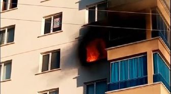 Son dakika haberi! ANKARA'DA 11 KATLI BİNADA KORKUTAN YANGIN
