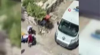 Son dakika haber... Avcılar'da kuryelerin yol verme kavgası kamerada