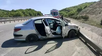 Eskişehir'de trafik kazası, 3 kişi yaralandı