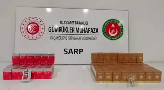 Sarp'tan kaçakçılara geçit yok