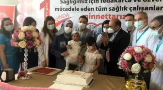 Şehir hastanesinin ilk bebeği Defne Sakura 1 yaşında