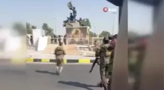 Şii Haşdi Şabi güçleri Bağdat'taki Yeşil Bölge'den çekildi