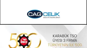 Karabük TSO üyesi 3 firma ilk 500'de