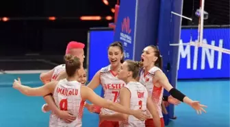 A Milli Kadın Voleybol Takımı, Milletler Ligi'nde ilk haftayı namağlup tamamladı