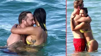 Ayrılmam senden! David Guetta ve sevgilisi Jessica Ledon bir an bile birbirlerinden ayrılmadı