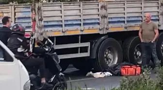 İzmir'de motosiklet ile tır çarpıştı: 1 ölü, 1 yaralı