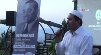 Adnan Menderes'in anıları vefa etkinliğinde canlandırıldı