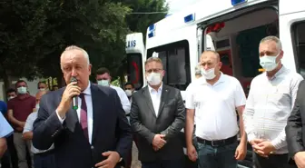 Söğütlü'de yeni hasta nakil ambulansı hizmete girdi