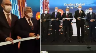 Çamlıca Kulesi'nin kurdele kesimine damga vuran diyalog: Nurettin Bey sen de parmaklarınla kesiver