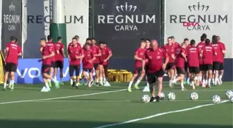 SPOR A Milli Futbol Takımı hazırlıklarını sürdürdü