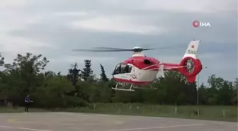 Son Dakika | Ambulans helikopter 4 günlük bebek için havalandı