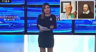 Arjantinli spiker 'Shakespeare'leri karıştırdı: En önemli yazarlardan biriydi