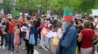 Fransa'da Brezilya'daki hükümet karşıtı protestolara destek