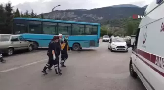 Karabük'te iki ayrı trafik kazasında 2 kişi yaralandı