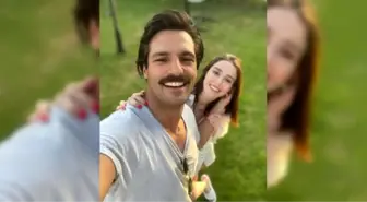 Özge Gürel'den Serkan Çayoğlu'na romantik kutlama