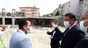 Vali Dr. Ozan Balcı, Güçlendirme ve Yeniden Yapım Çalışmaları Devam Eden Okullarda İncelemelerde Bulundu