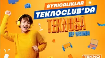 Teknosa, sadakat programı TeknoClub'ı tüketiciyle buluşturdu