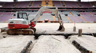 Türk Telekom Stadı'nın zemini lig başlangıcına kadar hazır olacak