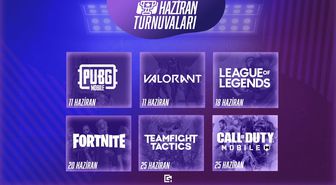 Gamify Haziran 2021 turnuva takvimi açıklandı!