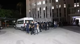 Mersin'de çete operasyonuna 11 tutuklama