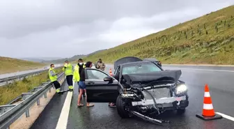 Susurluk'ta trafik kazası: 1 yaralı