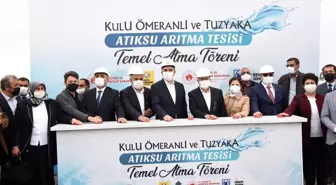 Konya'da Tuz Gölü'nün korunması için 4 önemli yatırımın temeli atıldı