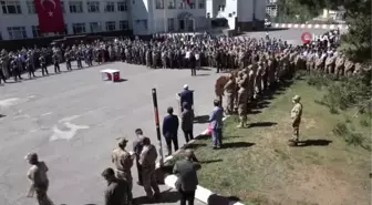 Şehit korucu Cahit Çelik son yolculuğuna göz yaşlarıyla uğurlandı