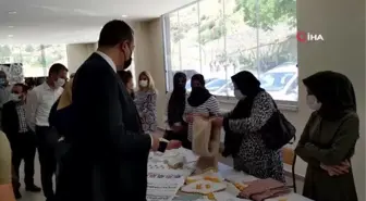 Çatak'ta 'Hayat Boyu Öğrenme' sergisi açıldı