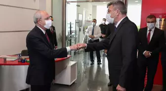 Kılıçdaroğlu, Bulgaristan Hak ve Özgürlükler Hareketi Başkanı Karadayı ile görüştü