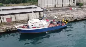 ODTÜ araştırma gemisi Bilim-2, müsilaj için Marmara Denizi'nde