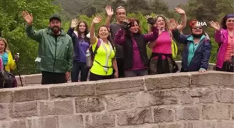 (Özel) Trekking tutkunları Balıkesir'de yeni bölgeleri keşfediyor