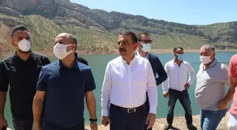 Siirt Valisi Hacıbektaşoğlu, Botan Vadisi Milli Park'ında incelemede bulundu