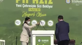 DİYARBAKIR - Bakan Kasapoğlu, 'Piraziz Parkı Açılış Töreni ve Uçurtma Festivali'ne katıldı